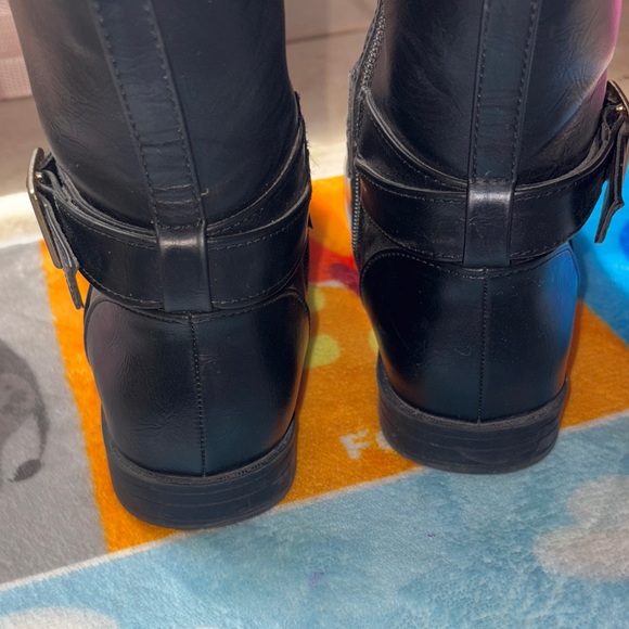 The Children's Place Sleek Black Kids Boots - Picture 8 of 10